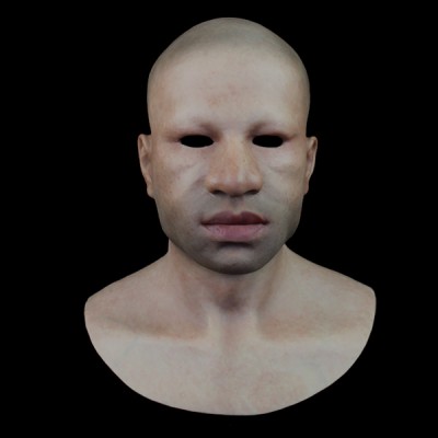 (SF-N4) Crossdress cosplay realistic human face silicone male full head mask fetish wear (SF-N4) Crossdress cosplay realistic human face silicone male full head mask fetish wear